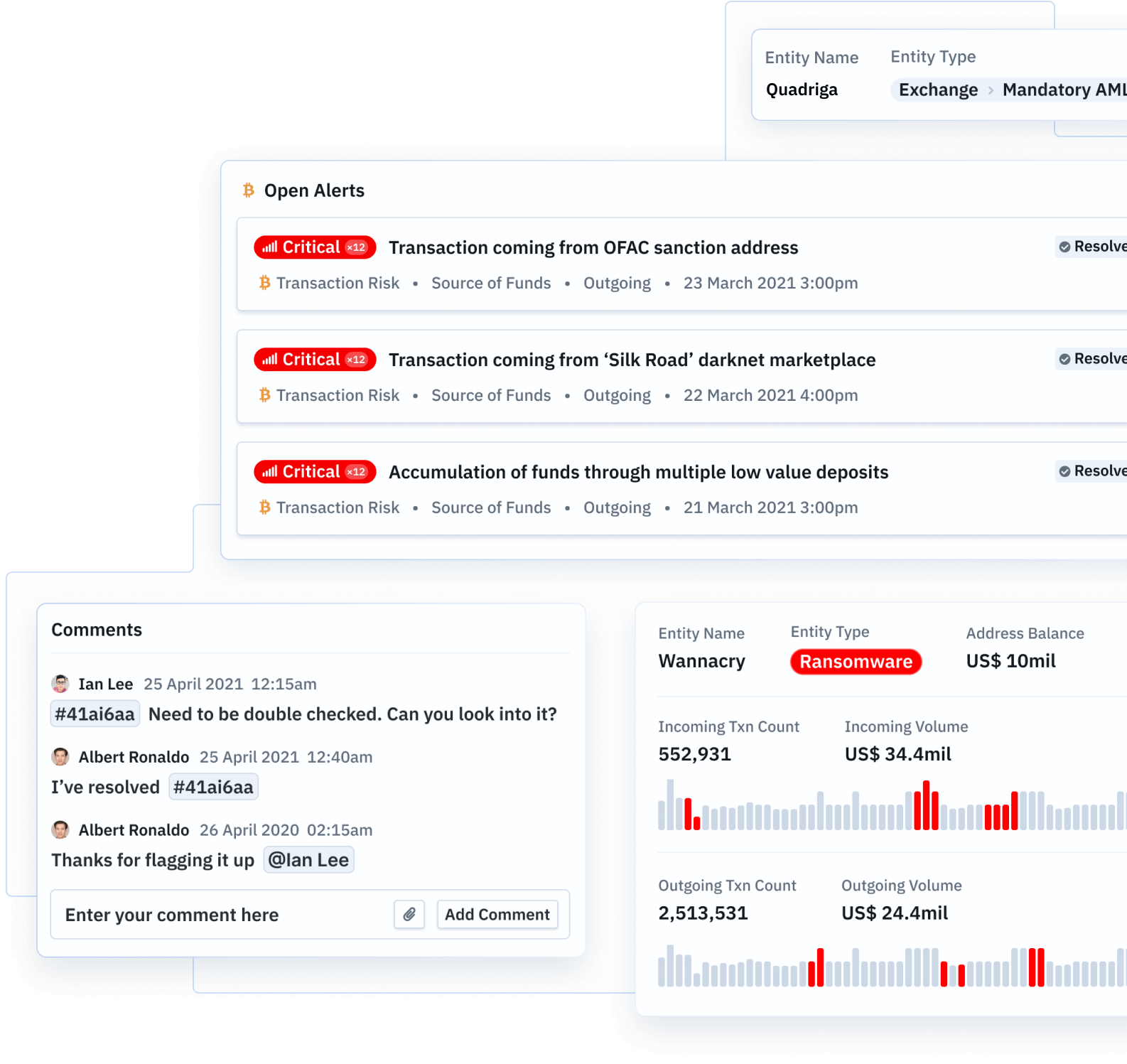 screenshot of Merkle Science